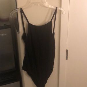 Boohoo black high neck bodysuit